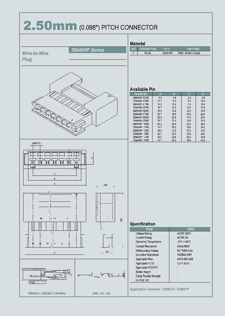 25045HP-05000_2223980.PDF Datasheet