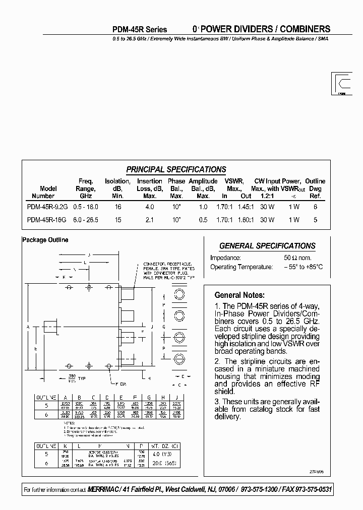PDM-45R-92G_2223339.PDF Datasheet