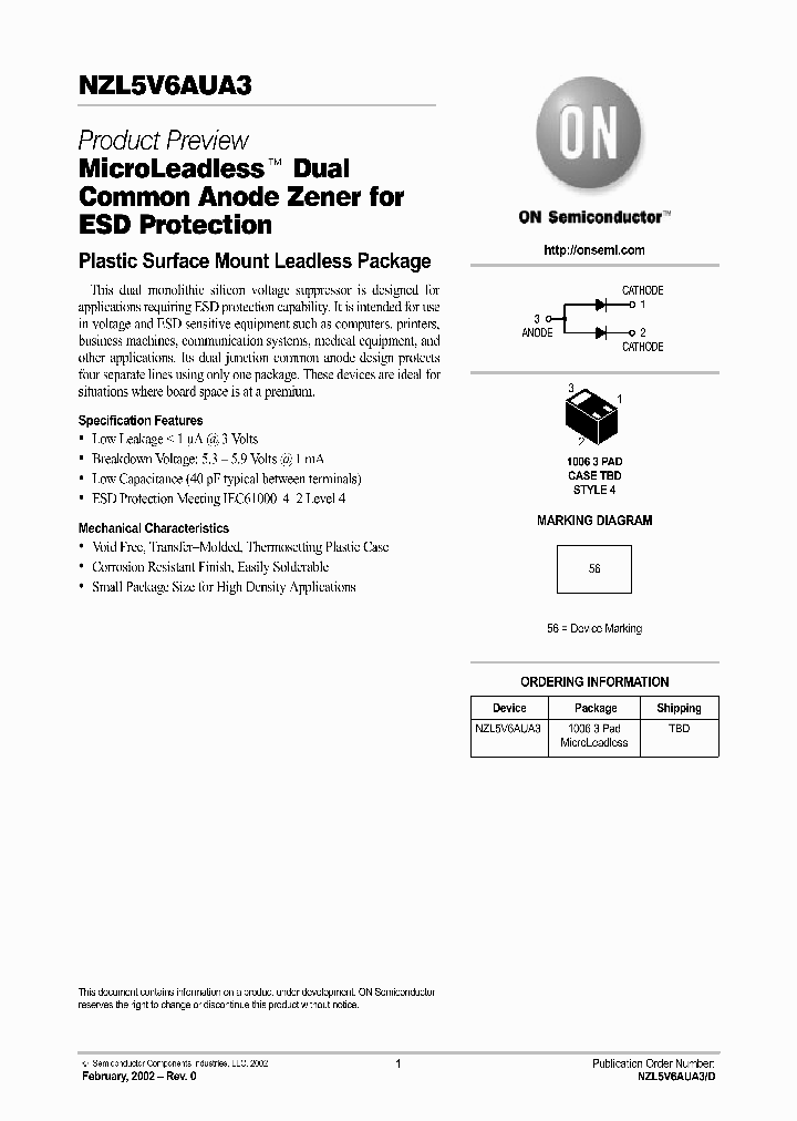 NZL5V6AUA3D_2230454.PDF Datasheet