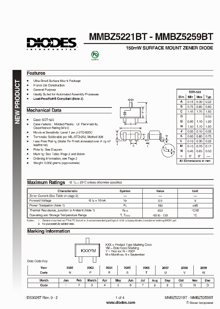 MMBZ5258BT-7-F_2238410.PDF Datasheet