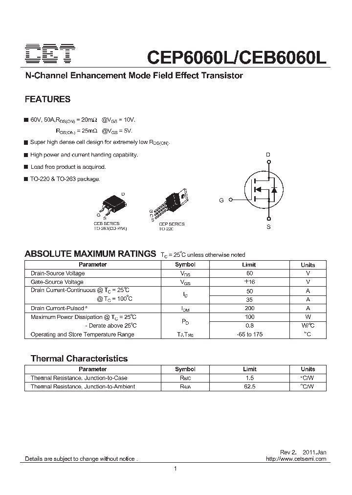 CEP6060L11_2240919.PDF Datasheet