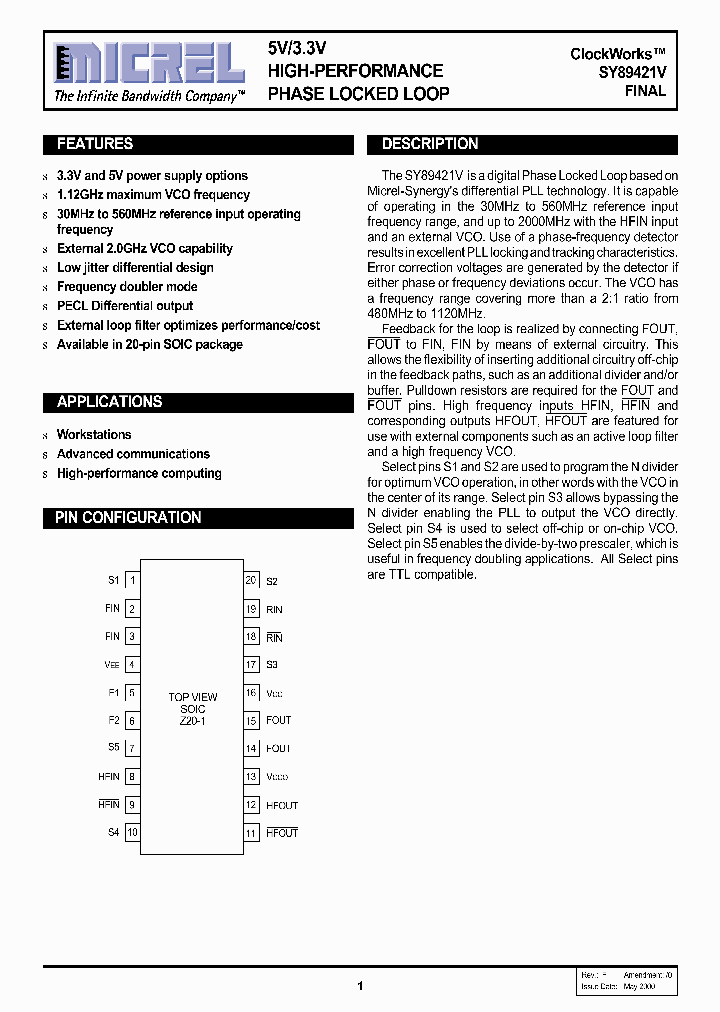 SY89421V11_2247188.PDF Datasheet