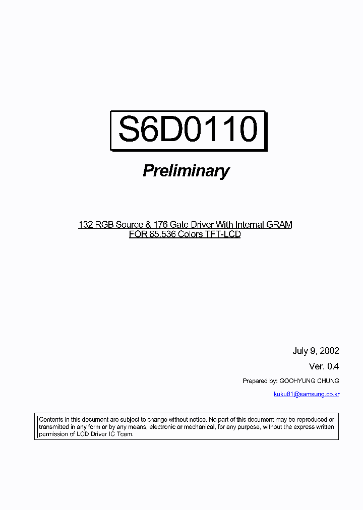 S6D0110_2250639.PDF Datasheet