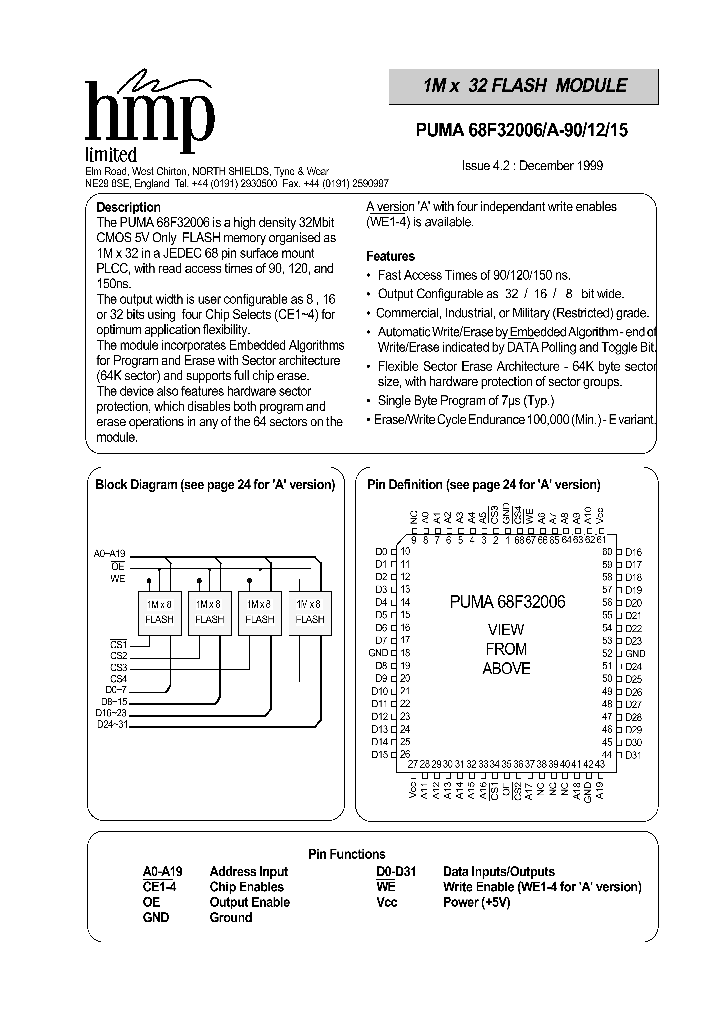 PUMA68F32006AM-15E_2250773.PDF Datasheet