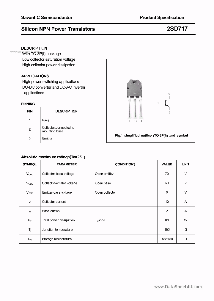 2SD717_2254655.PDF Datasheet