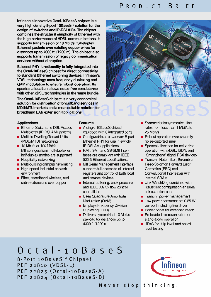 10BASESNTEVALUATIONBOARD_2256497.PDF Datasheet