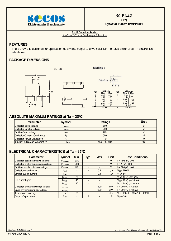 BCPA42_2270105.PDF Datasheet