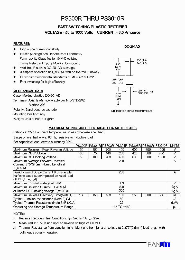 PS3010R_2276257.PDF Datasheet