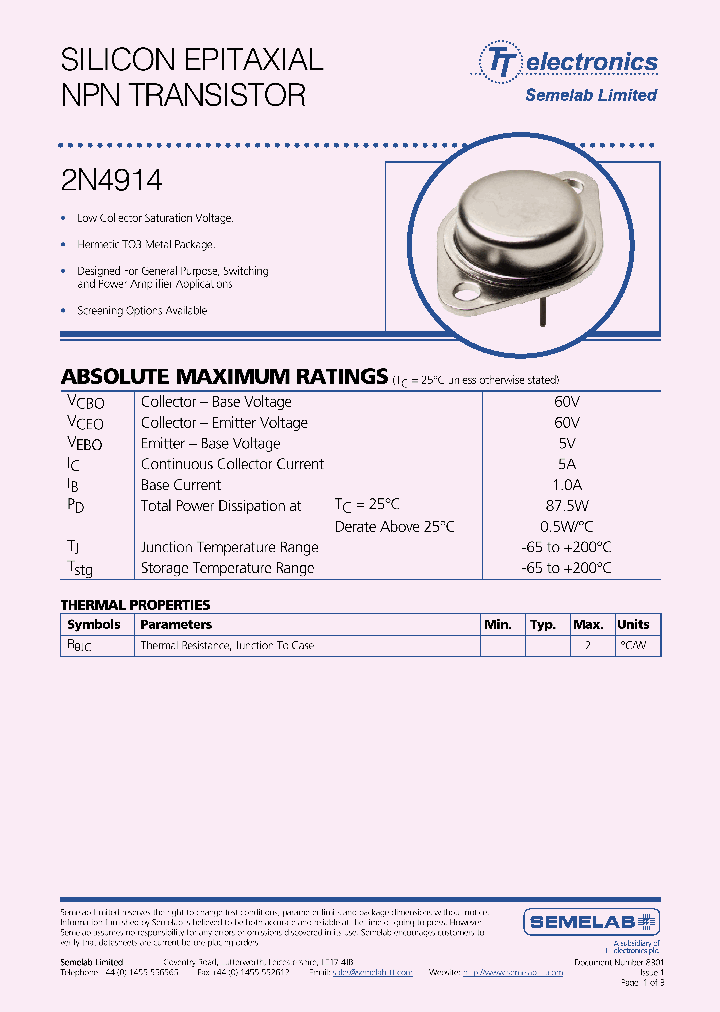 2N4914_2285003.PDF Datasheet