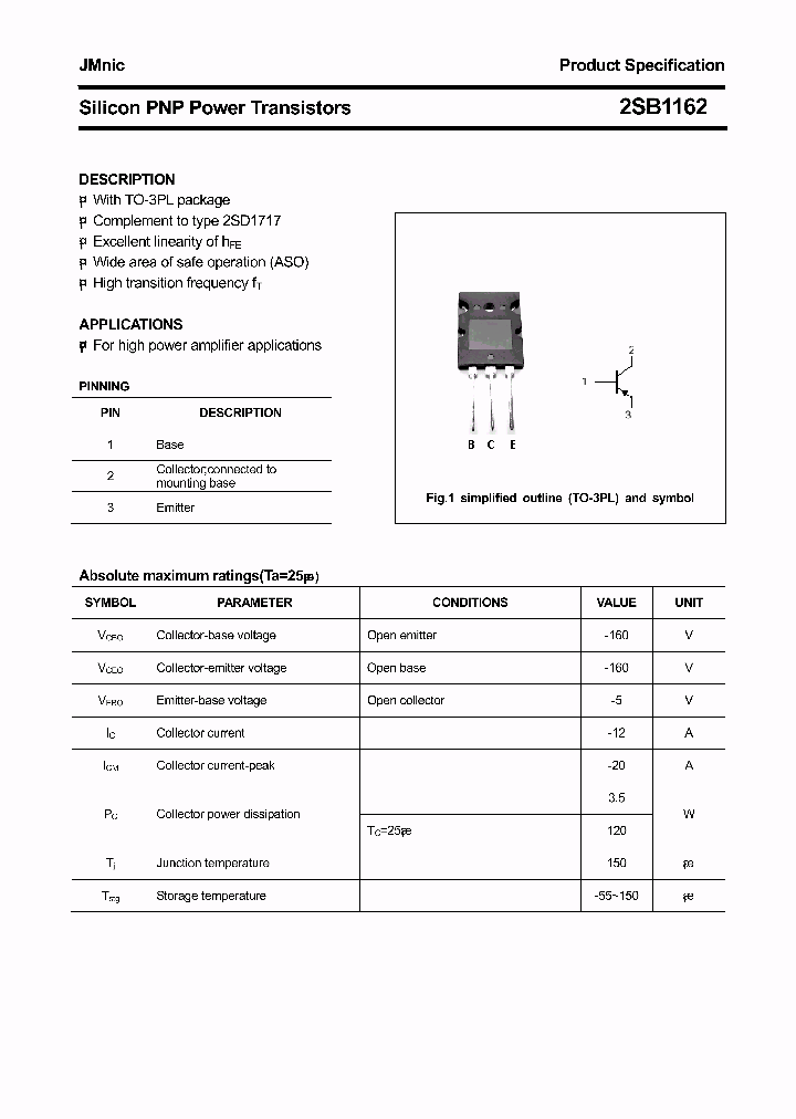 2SB1162_2286413.PDF Datasheet