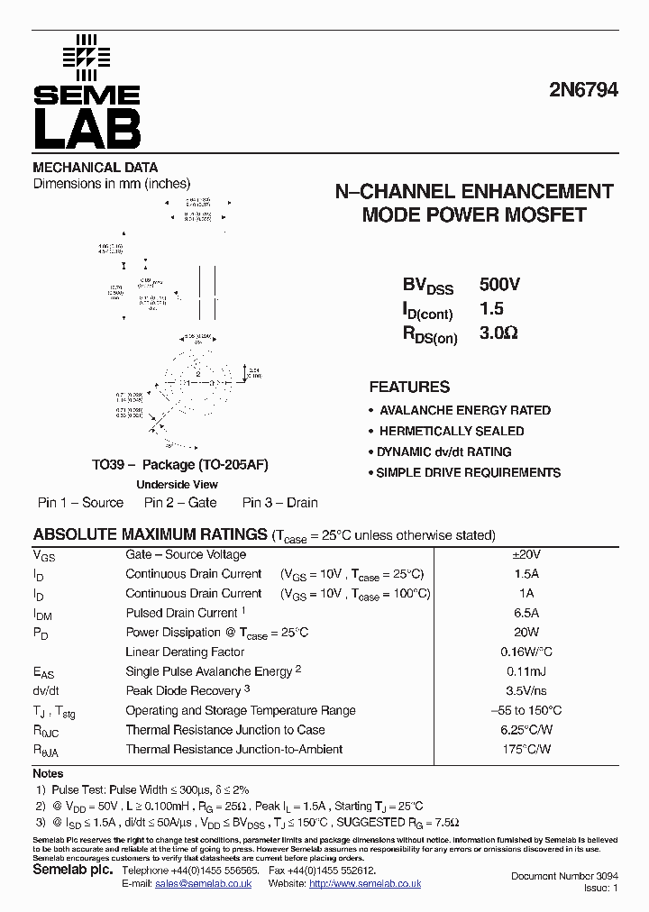2N679401_2307539.PDF Datasheet