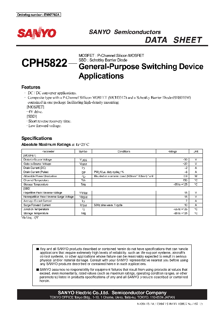 CPH5822_2321812.PDF Datasheet
