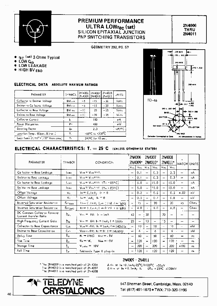 2N4006_2323609.PDF Datasheet