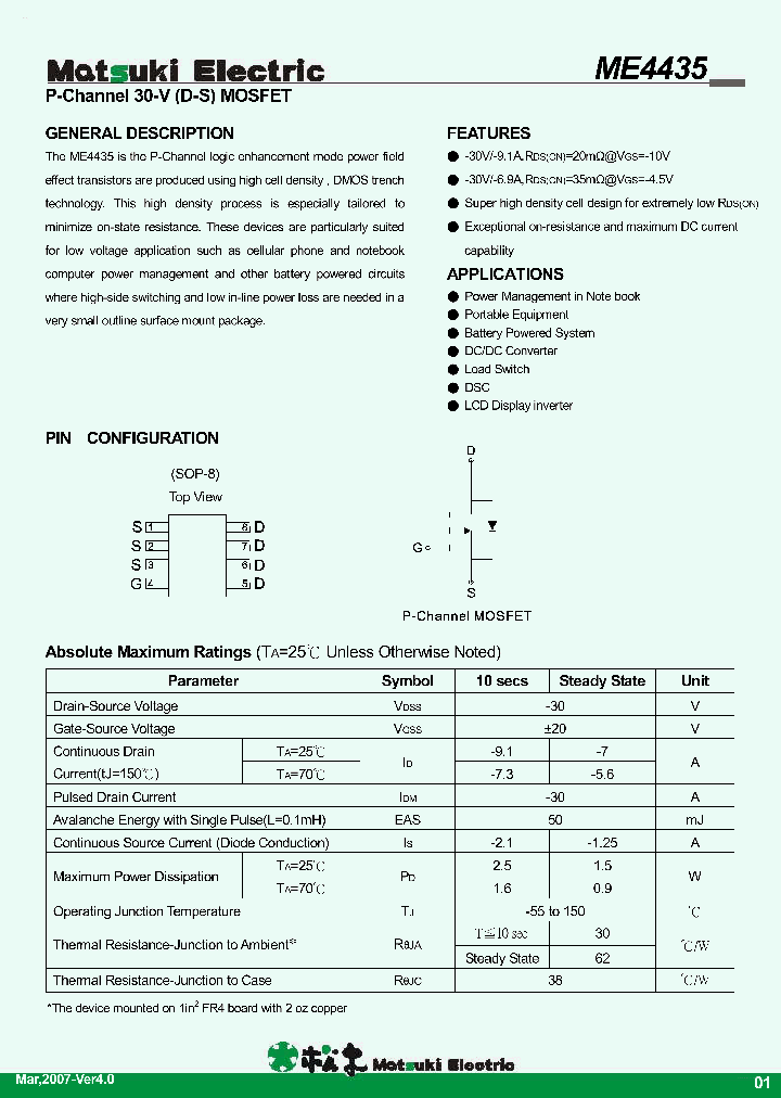 ME4435_2362677.PDF Datasheet