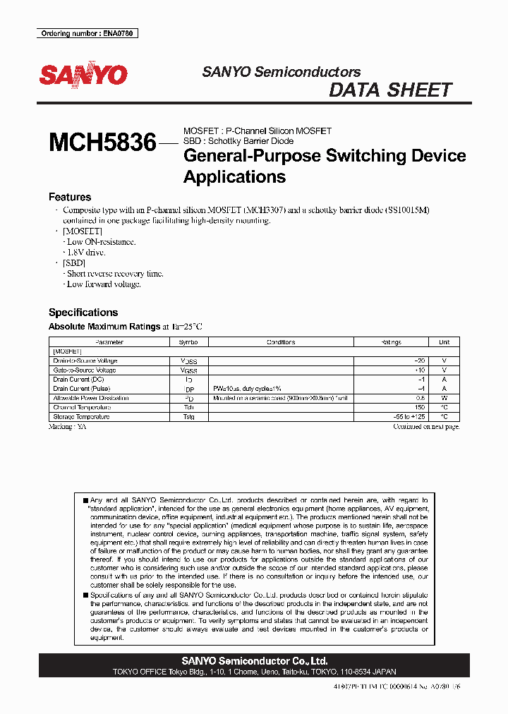 MCH5836_2379130.PDF Datasheet