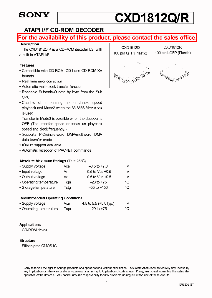 CXD1812QR_2411797.PDF Datasheet