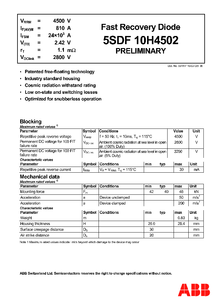 5SDF10H4502_2418103.PDF Datasheet