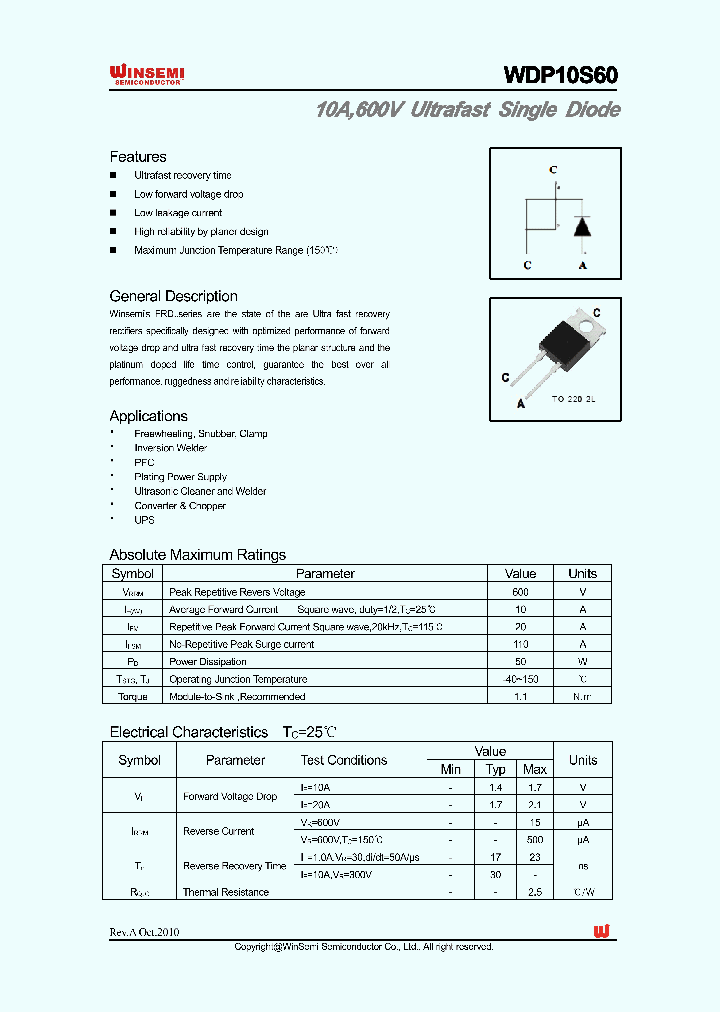 WDP10S60_2420344.PDF Datasheet