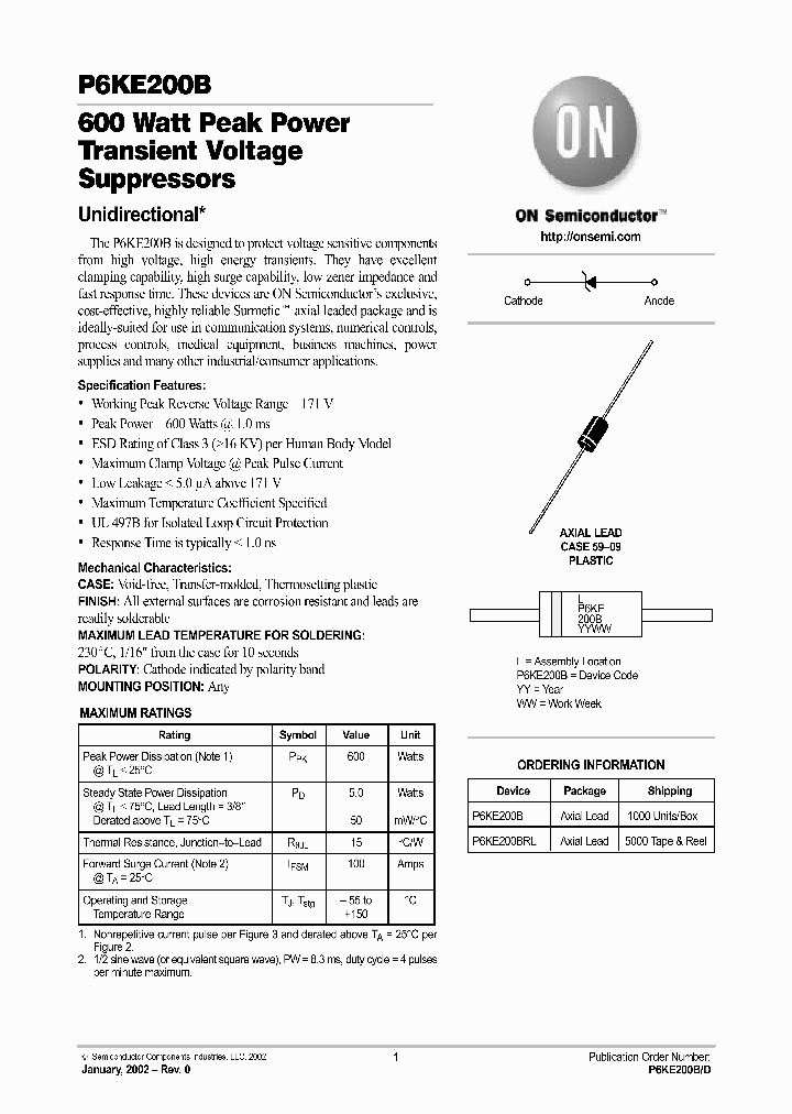 P6KE200B-D_2423847.PDF Datasheet