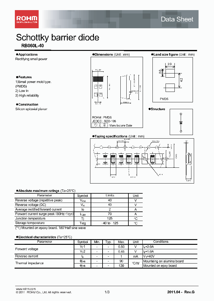 RB060L-4011_2436506.PDF Datasheet