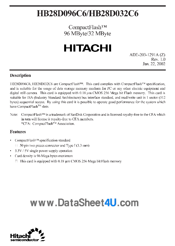 HB28D096C6_2440125.PDF Datasheet