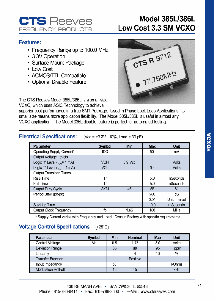 385D3CAA100M000000_2439578.PDF Datasheet