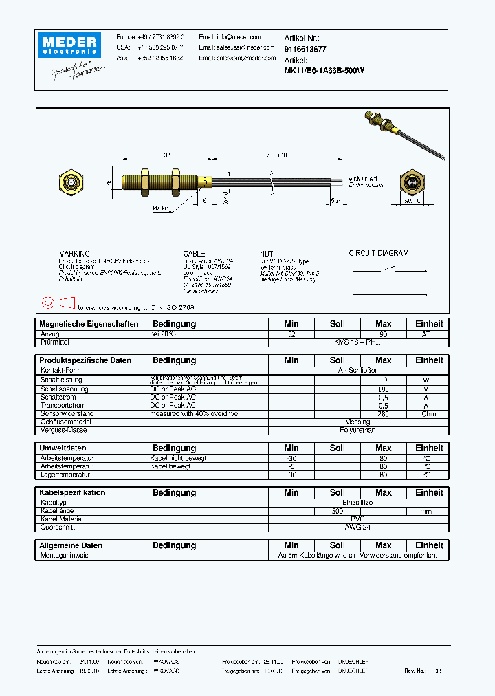 MK11-B6-1A66B-500WDE_2457599.PDF Datasheet