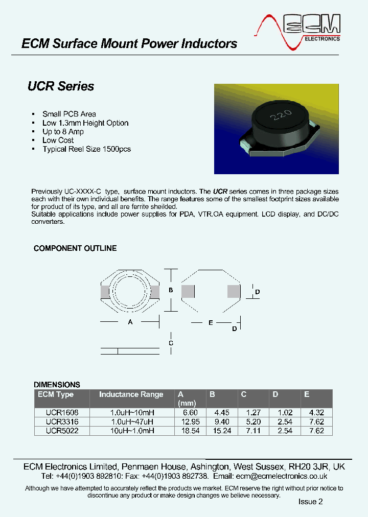 UCR3316T-3R3_2477906.PDF Datasheet
