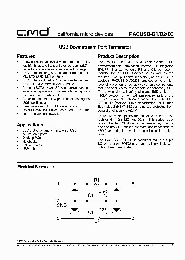 PACUSB-D1YB5R_2477975.PDF Datasheet