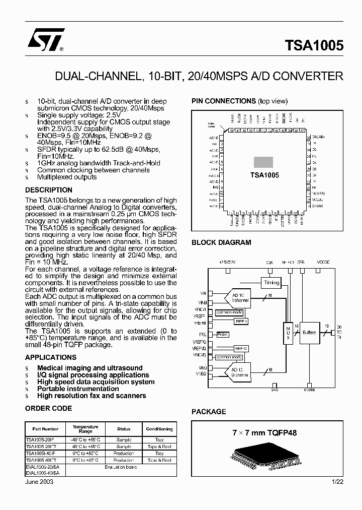 TSA1005I-40IF_2478522.PDF Datasheet