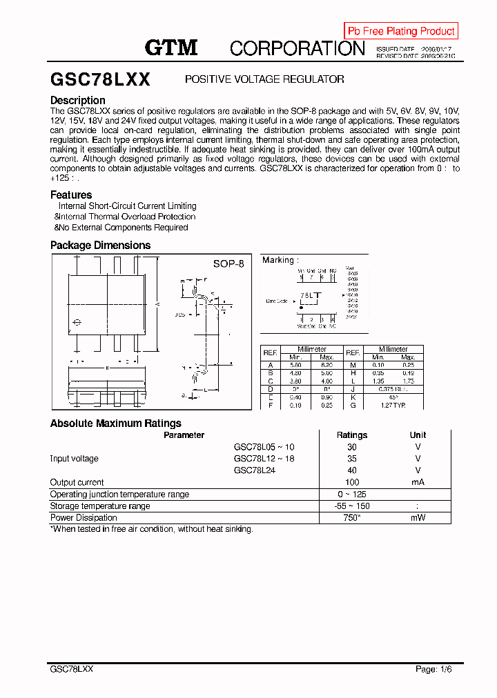 GSC78L10_2490880.PDF Datasheet