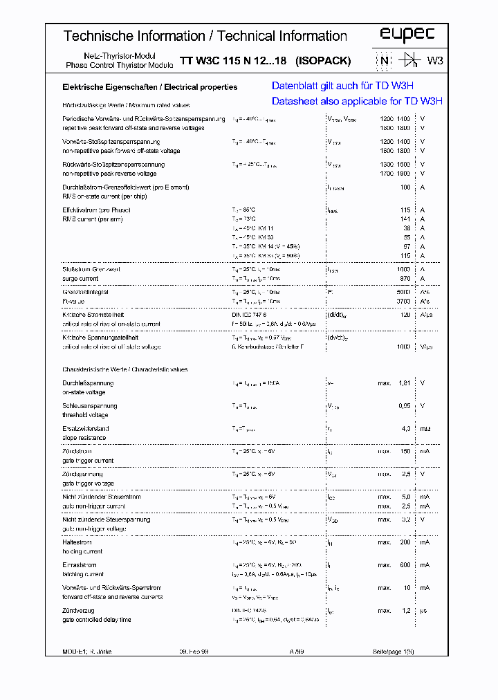 DBTTW3C115N_2494745.PDF Datasheet