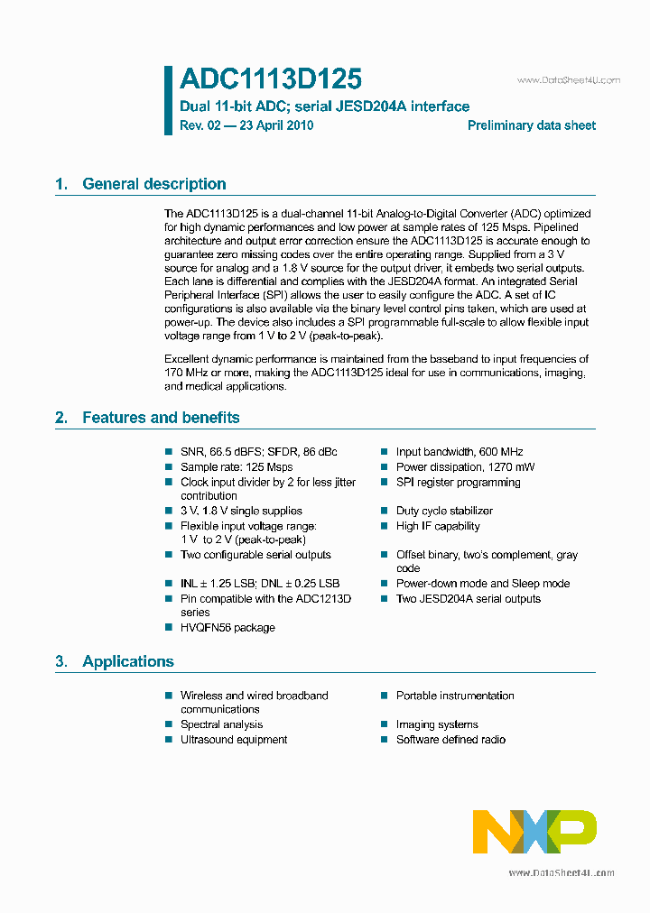 ADC1113D125_2507661.PDF Datasheet