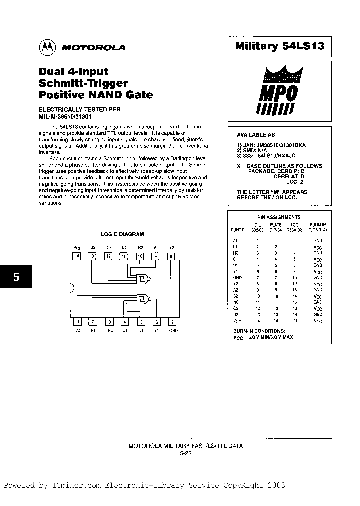 54LS13BCAJC_2514875.PDF Datasheet