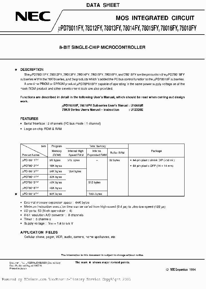 UPD78016FYGC-XXX-AB8_2534778.PDF Datasheet