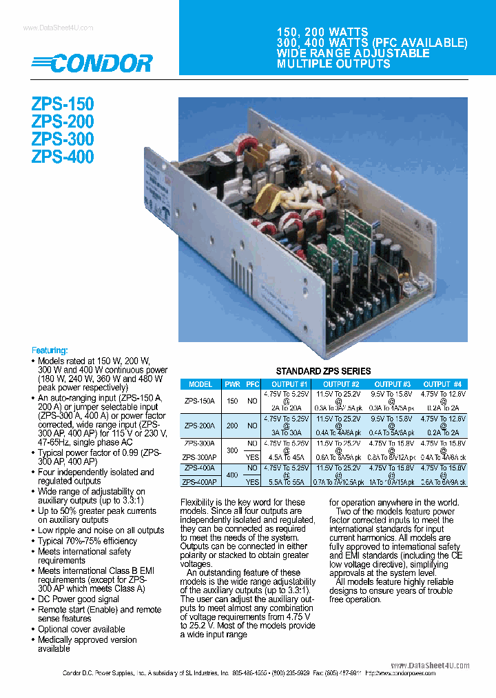 ZPS-150_2536403.PDF Datasheet