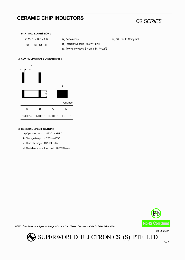 C2-1N0S-1009_2572413.PDF Datasheet
