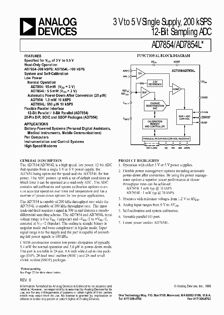 AD7854L_2593427.PDF Datasheet