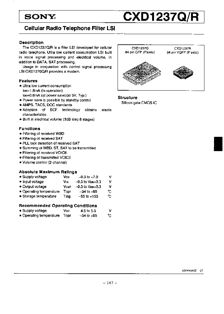CXD1237R_2605296.PDF Datasheet