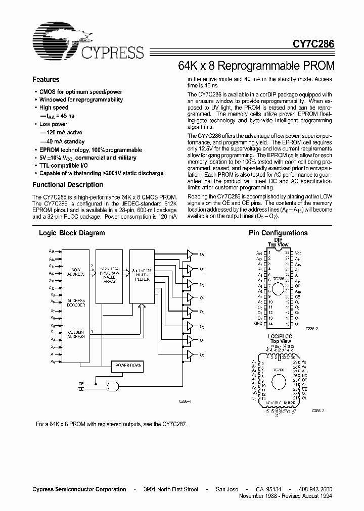 CY7C286-80WMB_2616352.PDF Datasheet