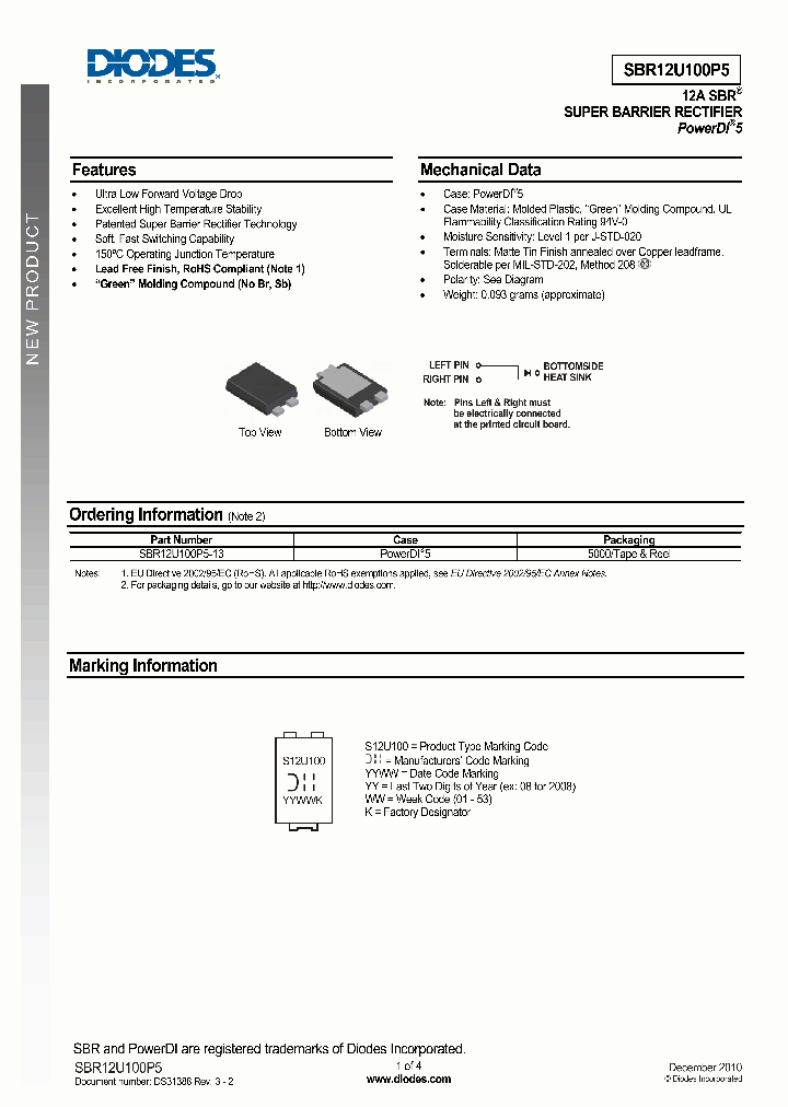 SBR12U100P5_2617517.PDF Datasheet