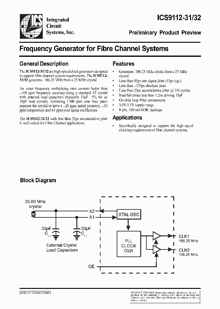 ICS9112M-31_2636413.PDF Datasheet