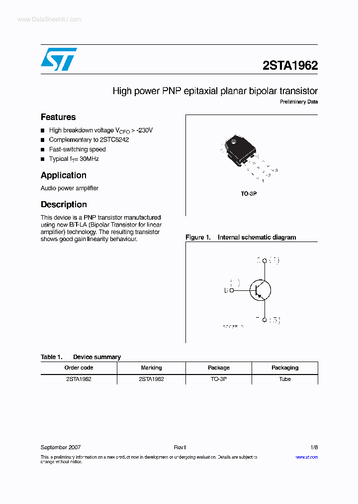 2STA1962_2643481.PDF Datasheet