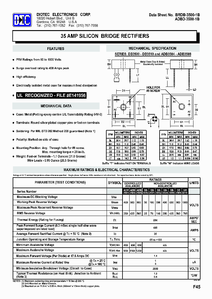 DB3502_2650890.PDF Datasheet