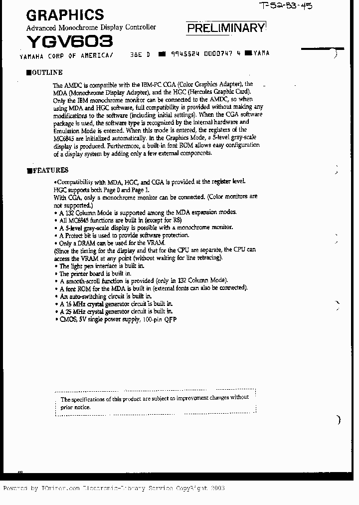 YGV603_2659773.PDF Datasheet