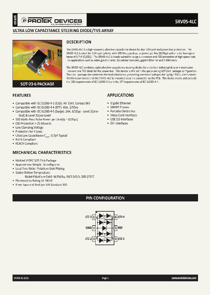 SRV05-4LC_2662894.PDF Datasheet