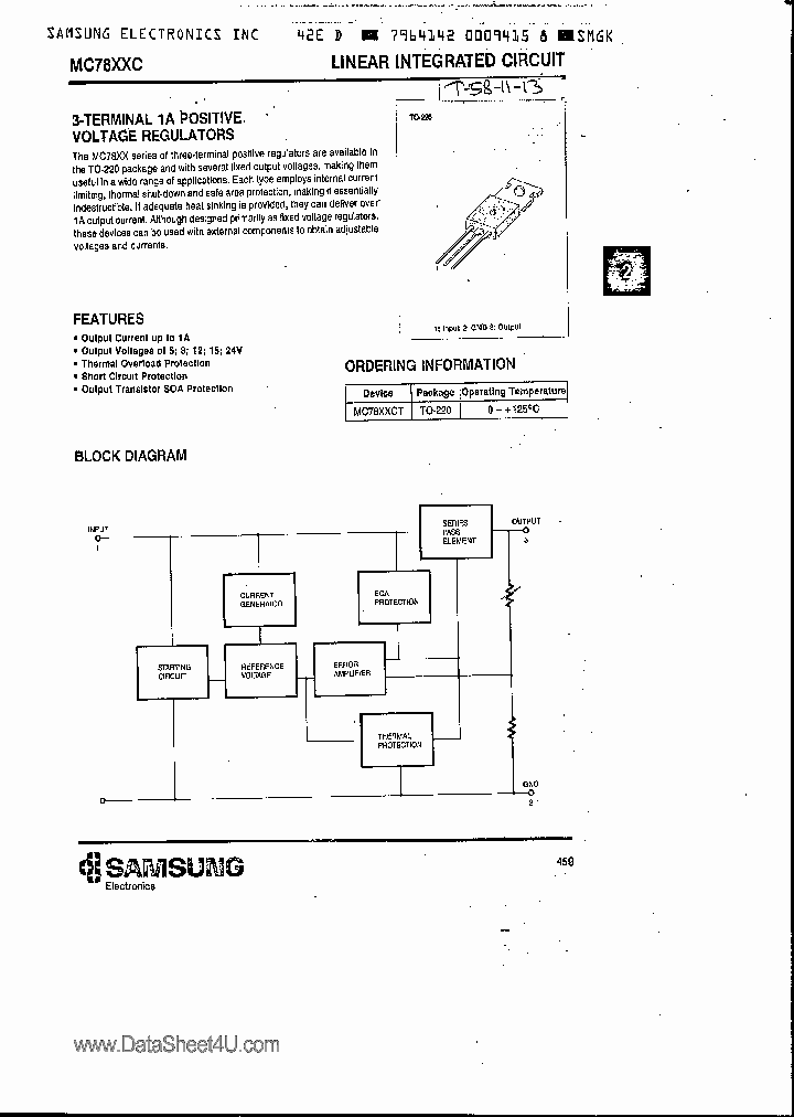 MC7812C_2670841.PDF Datasheet Download --- IC-ON-LINE
