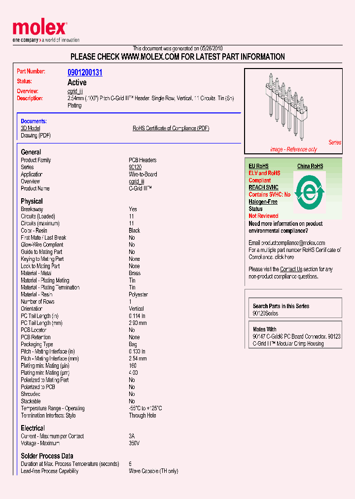 0901200131_2700611.PDF Datasheet