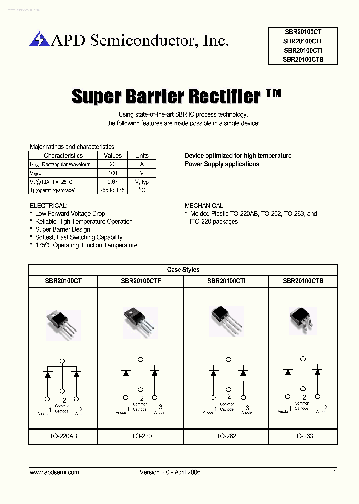 SBR20100_2711998.PDF Datasheet