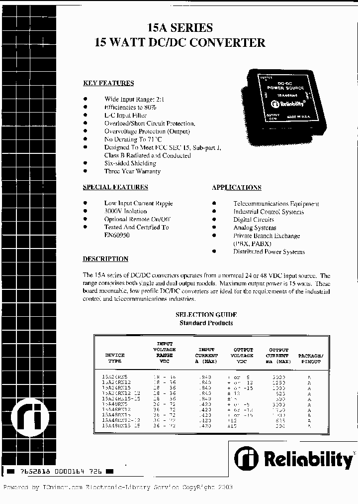 15A24RN15-15_2723377.PDF Datasheet